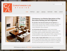 Tablet Screenshot of christiansonlee.com